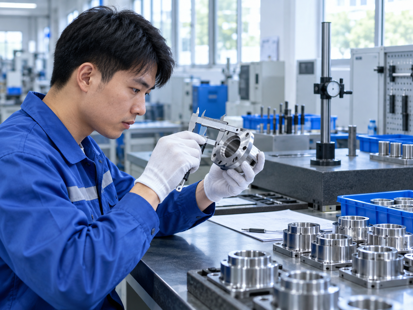 制造企业进行产品质量检查